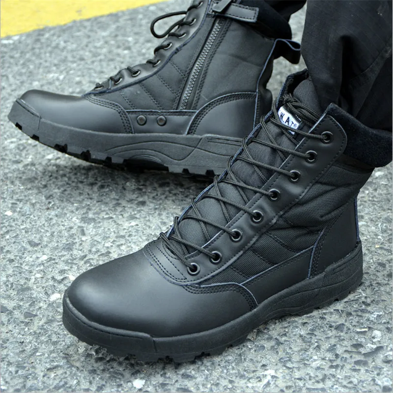 

2019 Men's Desert Army Boots Tactical Boots Men's Outdoor Waterproof Walking Shoes Non-slip Wear-resistant Sports Hiking Shoes