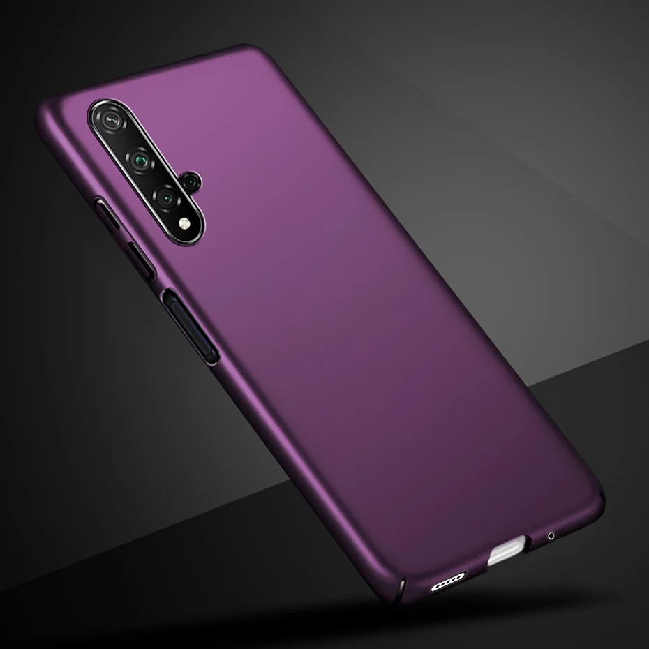 

For Huawei Honor 20 Pro Case Honor 20 Case Hard Matte Back Phone Cover For Huawei Honor 20 Pro Honor20 Pro 20Pro YAL-L21 YAL-L4