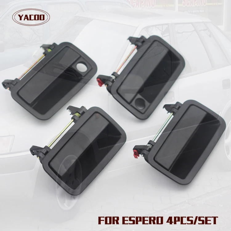 4 шт. набор автомобильных ручек для наружной двери DAEWOO ESO OEM:96145140FL 96145141FR 96134291RL