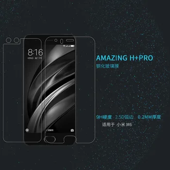 

10pcs/lot Wholesale NILLKIN Amazing H+PRO Anti-Explosion Tempered Glass Screen Protector Film For xiaomi mi6 (5.15 inch)