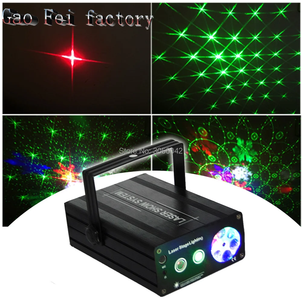 

laser projector Snowflake effect Outdoor light Red Green Waterproof Star Laser for DJ KTV Disco Laser Light