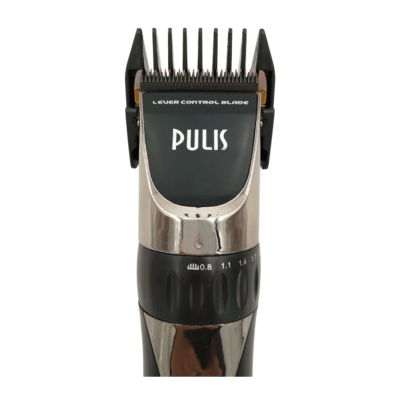  PULIS Profession Hair Clipper 2200mAh 100-240V Rechargeable Electric Hair Trimmer with LCD Display 