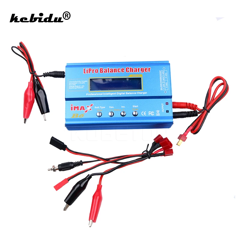 

kebidu High Quality iMAX B6 50W 5A Battery Charger Lipo NiMh Li-ion Ni-Cd Digital RC Balance Charger Discharger For Walkera x350