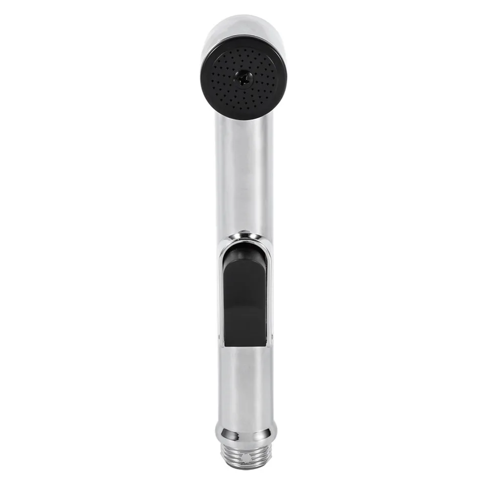 Home Bathroom Faucet Shower Handheld Portable Chrome Plated
