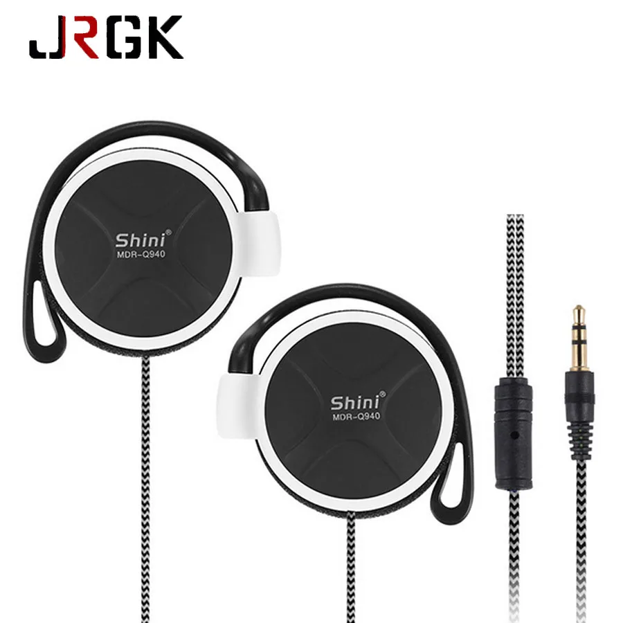 ShiniQ940 наушники 3 5 мм гарнитура EarHook для iPhone мобильный телефон mp3 плеер с микрофоном