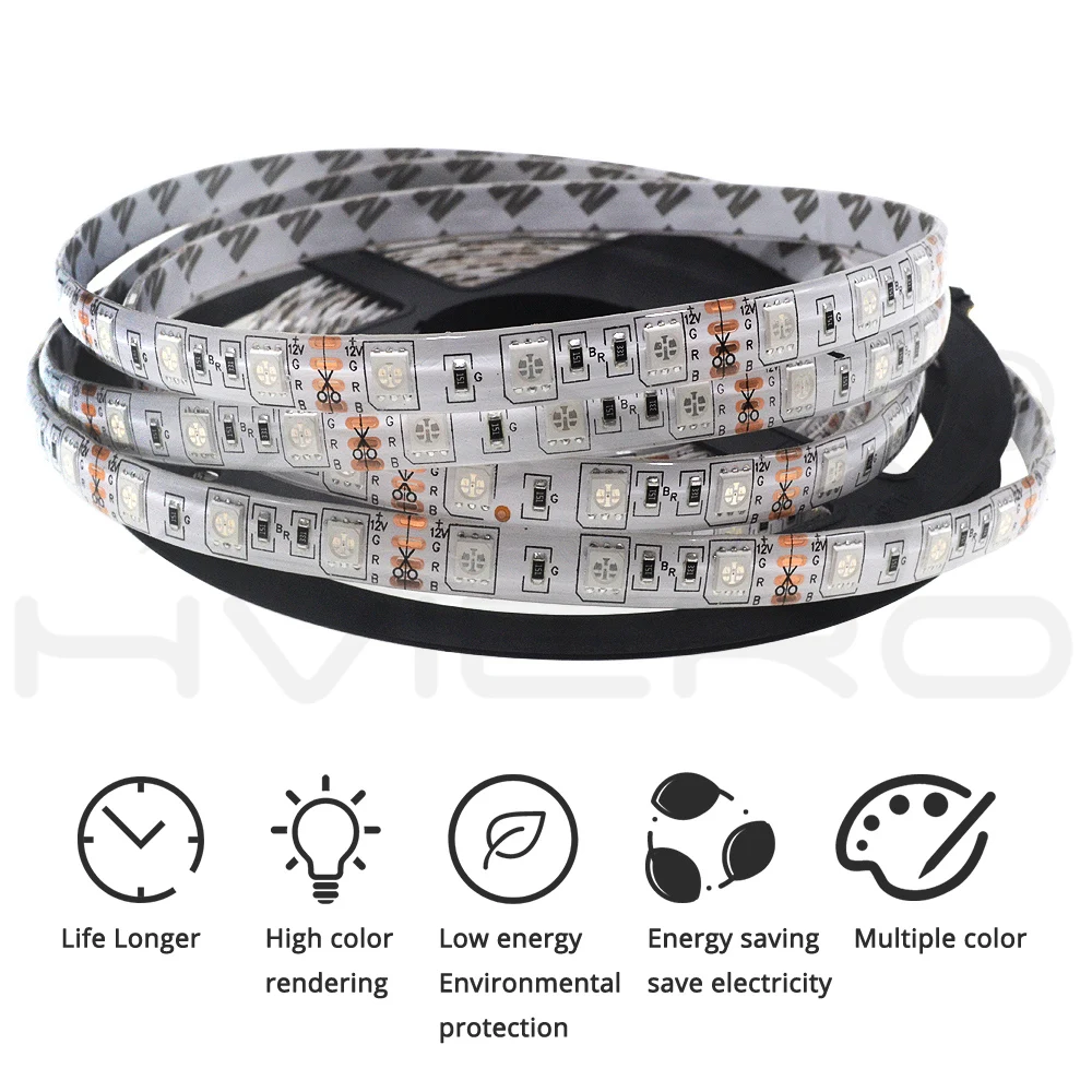 5m/lot 5050 SMD LED Strip DC 12V IP20 IP65 Waterproof 60LEDs/m 300Led Flexible RGB Atmosphere Light for Home Decoration full set 5m/lot 5050 SMD LED Strip DC 12V IP20 IP65 Waterproof 60LEDs/m 300Led Flexible RGB Atmosphere Light for Home Decoration full set