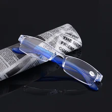 Ультра-светильник, очки для чтения, Для женщин Для мужчин прозрачной оправой в стиле ретро, пресбиопические очки, очки для чтения, 1,0+ 1,5+ 2,0+ 2,5+ 3,0+ 4