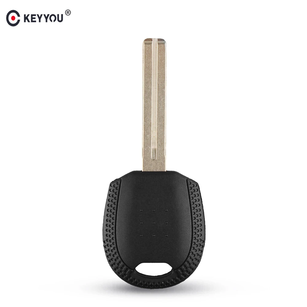 

KEYYOU New Replacement Remote Car Key Shell Case Cover For Kia Rio Spectra Transponder Chip Blank Key No Chip With TOY40 Blade