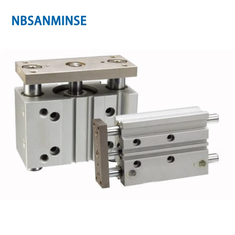 

NBSANMINSE MGPL Bore12mm Compact Cylinder Miniature Guide Rod Air Cylinder SMC Type ISO Double Acting Pneumatic Automation Parts