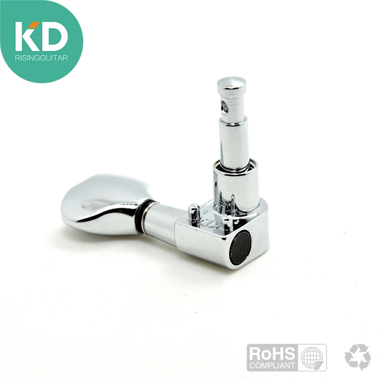 

40 Sets of 4 Pcs 2R2L No need Mounting Screw Sealed Gear String Tuning Pegs Tuners Machine Heads For Ukulele 4 String Guitar