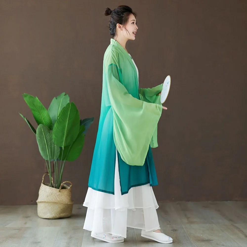 LZJN Chinese Traditional Clothing Ancient Princess Clothing National Hanfu Outfit Stage Dress Folk Dance Costume Women Hanfu (10)