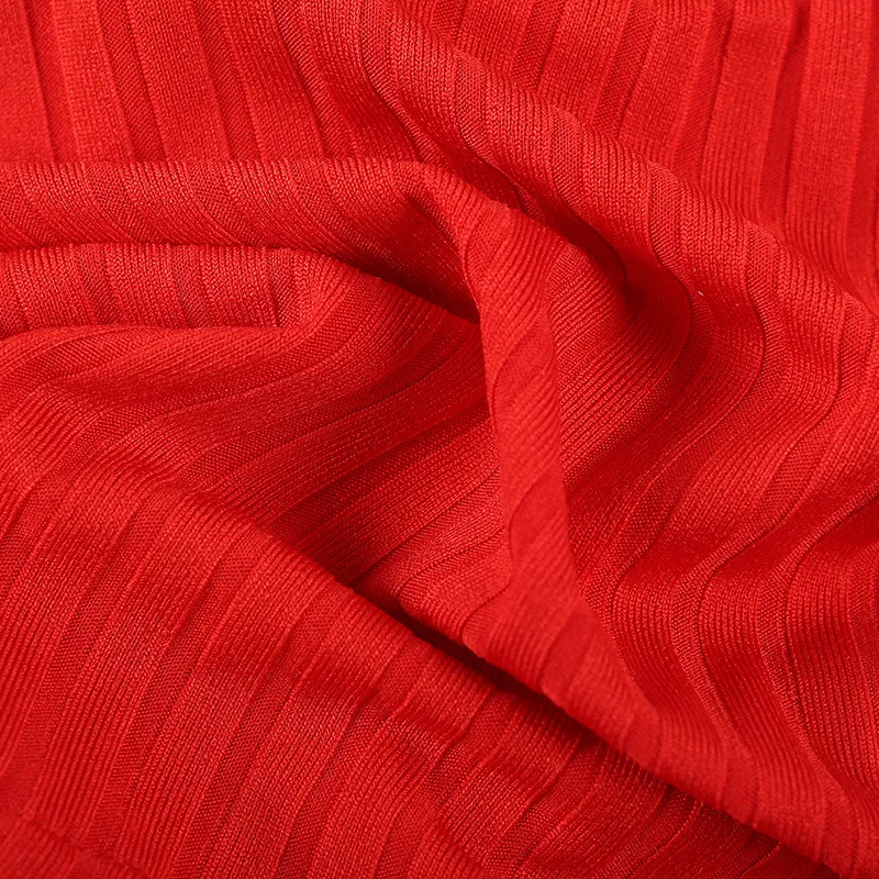 Летний топ, сексуальный, вязаный, с открытыми плечами, с рюшами, короткий модный топ со шнуровкой, женские футболки, уличная, тонкий эластичный укороченный Топ для женщин