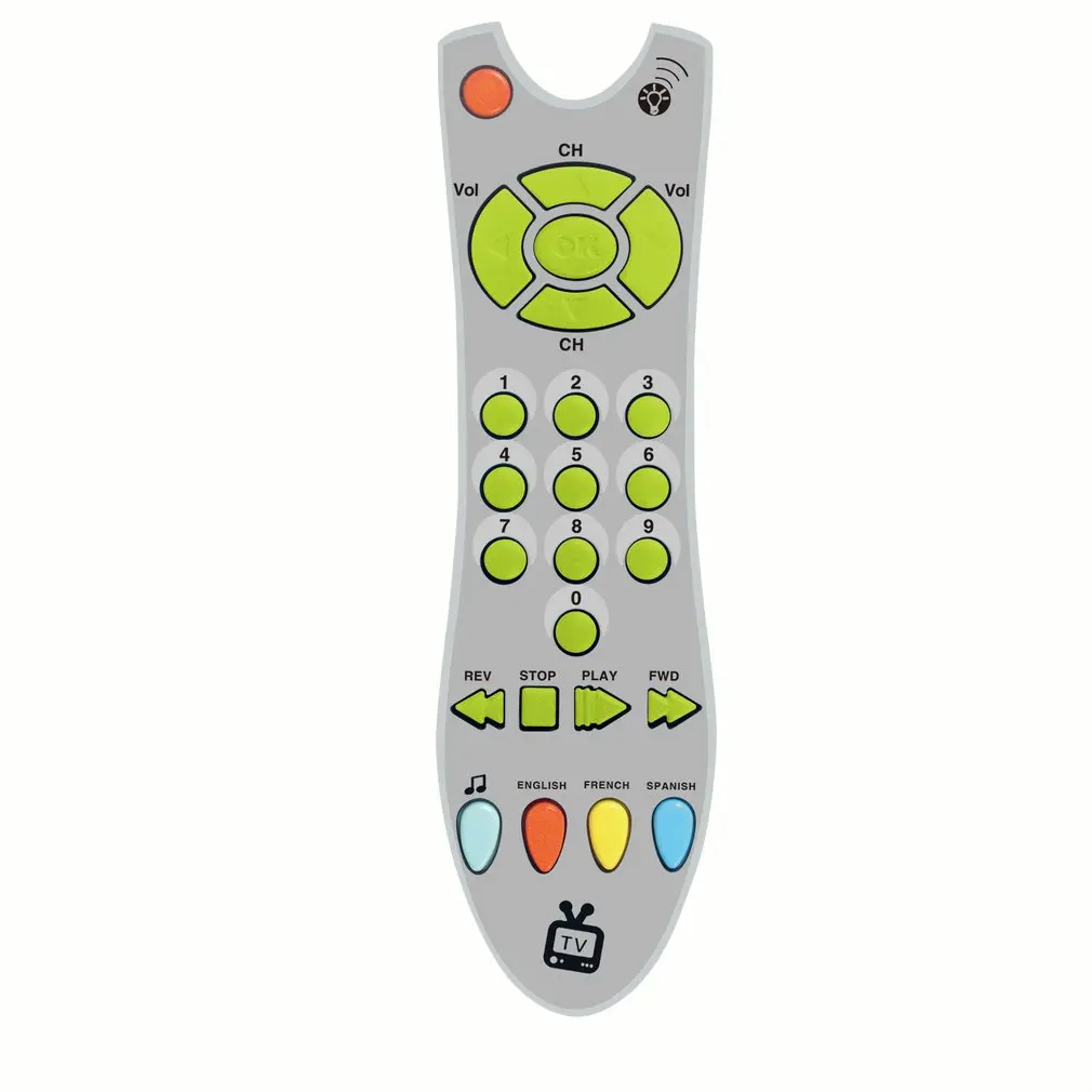 Baby Toys Colorful Music Mobile Phone TV Remote Control Early Educational Toys Electric Numbers Remote Learning Machine Toy Gift