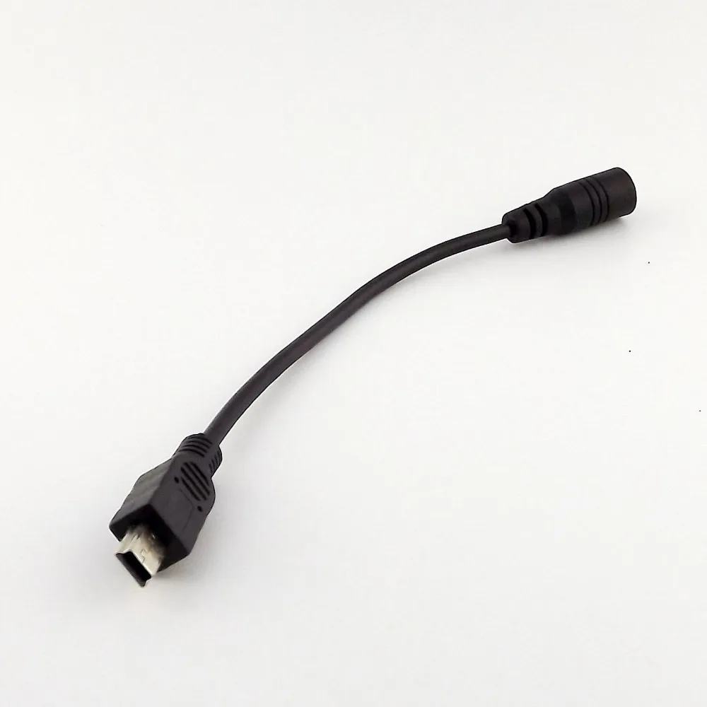 10 шт. адаптер питания постоянного тока мама 4 0x1 7 мм к Мини USB 5-контактному