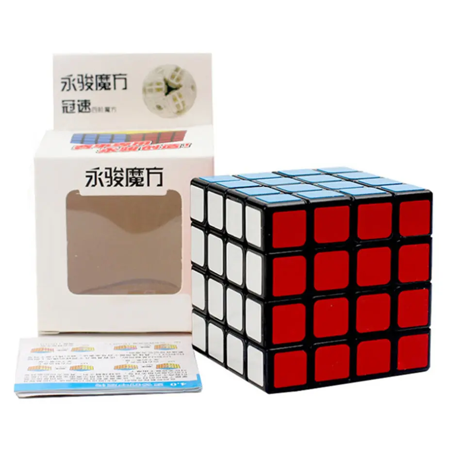 

Yongjun 4x4 Cube Guansu 4x4x4 Magic Cube 4Layers Speed Cubes Professional Puzzle Toys For Children Kids Gift Toy