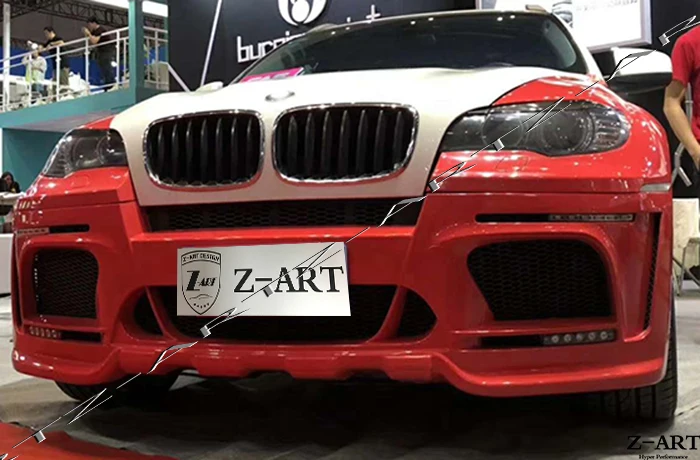 Z-ART модифицированный Комплект кузова для BMW X6 E71 впрыска PP тела комплект для BMW X6 E71 2008- injectio PP комплект расширителей колесных арок