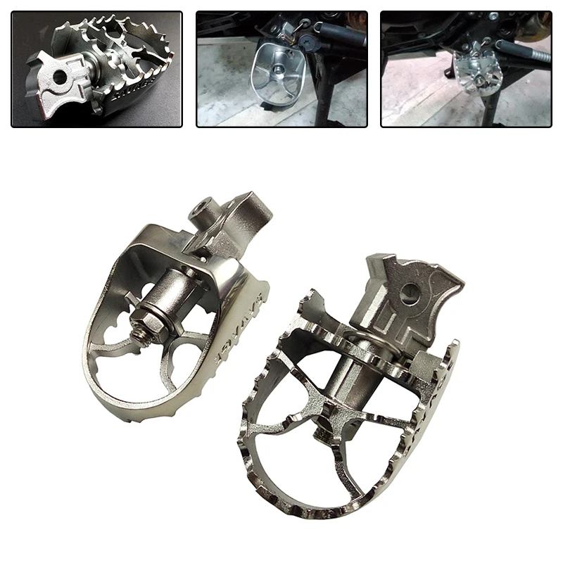 

For BMW R1200GS LC / R1200GS LC ADV 2014 2015 2016 F800GS R1150GS Motorcycle Wide Enduro Foot Pegs Tilt Angle Adjustable Footpeg