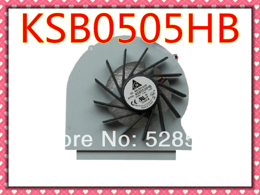 

Original KSB0505HB FOR Toshiba M600-01B-02S-03B Fan M645 M640 notebook fan Free Shipping
