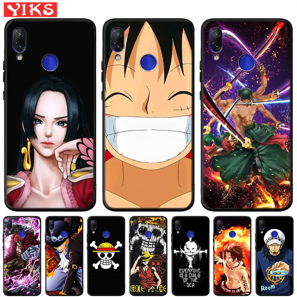 

One Piece Luffy Ace Sabo Zoro Phone Case For Xiaomi Redmi Note 7 7A 6 Pro 6A 5A Prime Mi A1 5X A2 Lite 6X 4X 5 Plus Pocophone F1