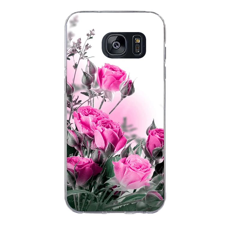 A For Samsung Galaxy S7 egde case Cover for Samsung Galaxy S6 edge Case for Samsung S7 S6 G920F i9600 Cover Silicon Fundas