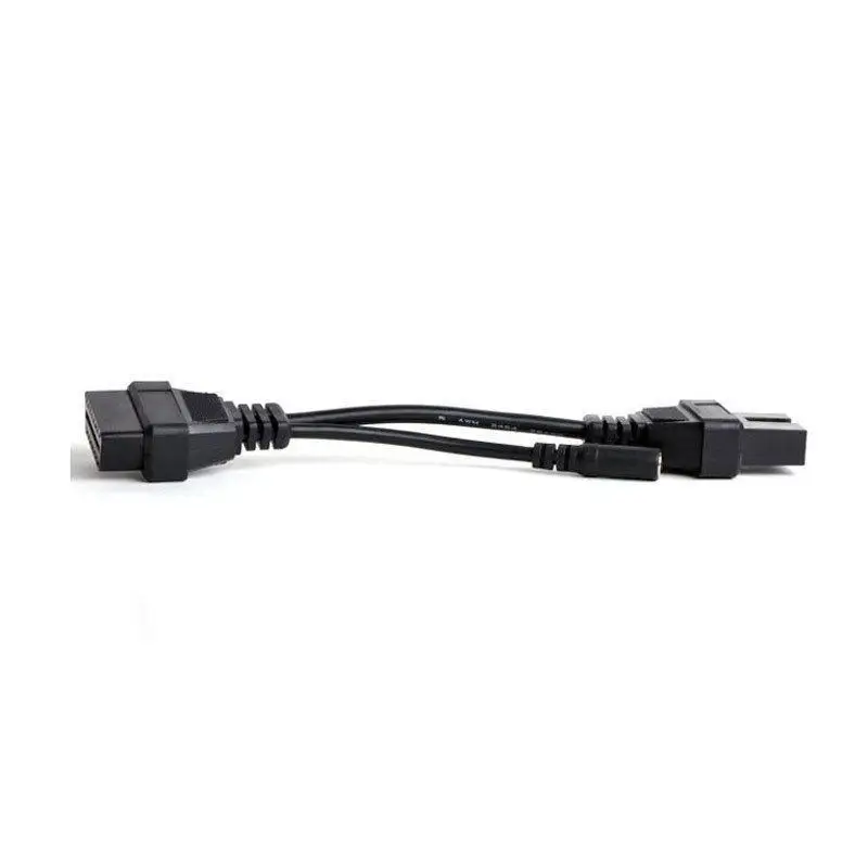 12 Pin до 16 Pin Женский OBD 2 удлинитель Соединительный кабель для Mitsubishi 12 pin диагностический инструмент адаптер 12 Pin разъем JC15