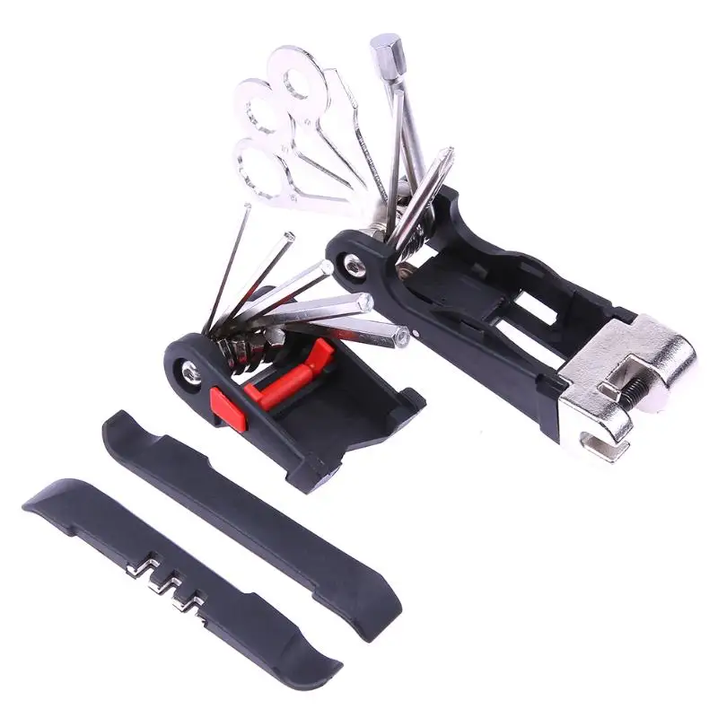 

New Mini Repair Pocket Folding Tool 11 in 1 Bicycle Moutain Road Bike Tool Set Cycling Multi Repair Tools Kit Wrench 300g