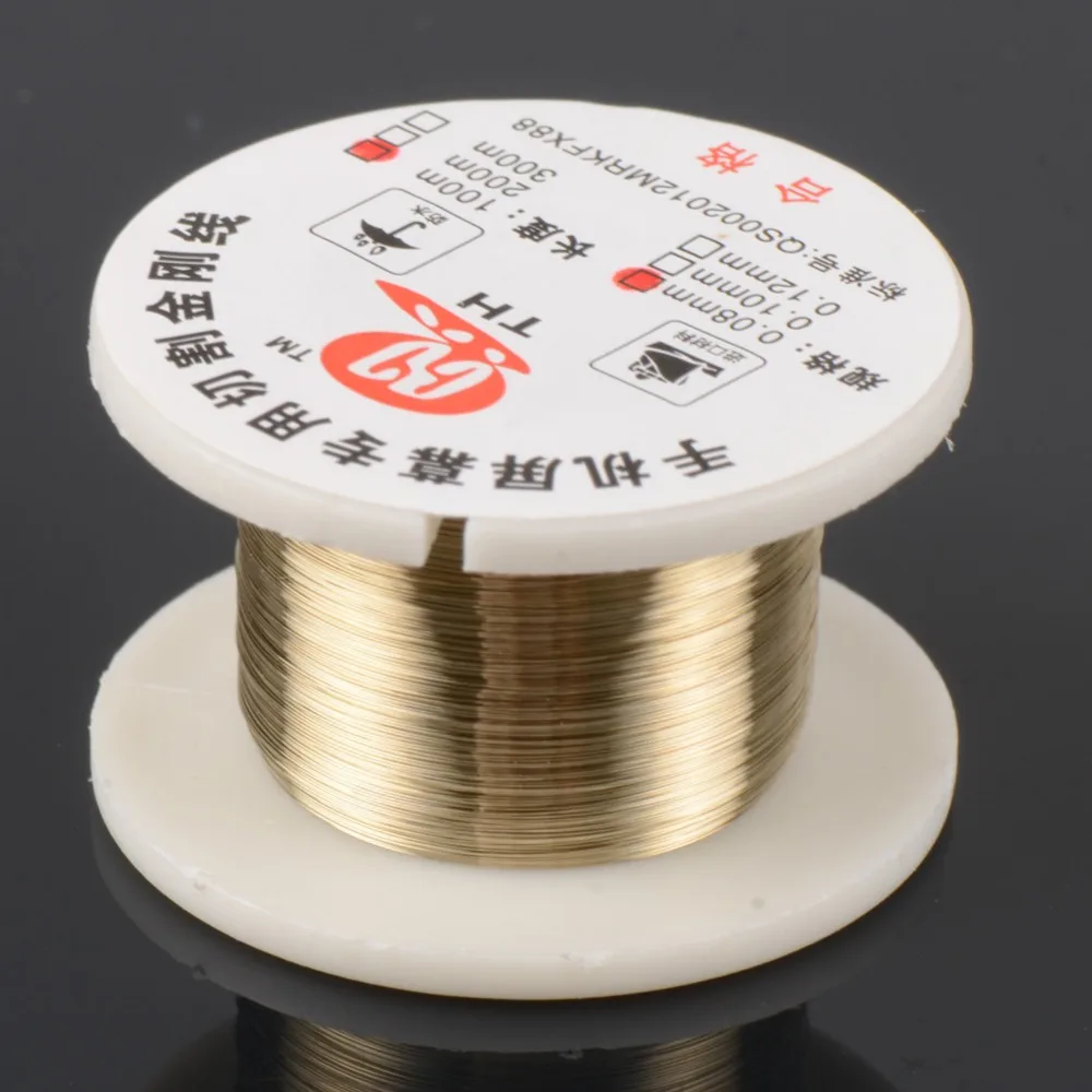 

100m 0.08mm Alloy Steel Molybdenum Wire Cutting Wire Line LCD Display Screen Separator Repair For iPhone DIY tool