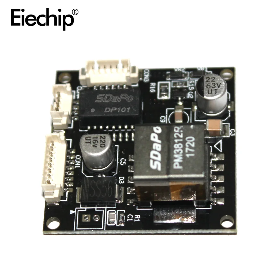  1pcs Input 44-57V 38*38mm cctv ip camera poe module PCB board output DC 12V for ip camera - 32832201947