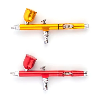

0.3 Nozzles Airbrush with 11Pcs Set Poratble Cleaning Spray Gun Accessories Cake Decorating Brushes for Manicure Air Brush