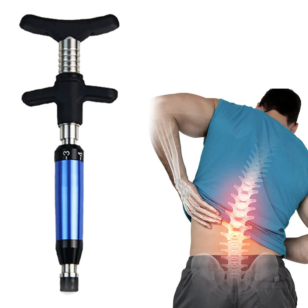 

Spine Chiropractic Adjusting Tool Impulse Adjuster Spinal Chiropractic Activator Blue Chiropractic 25cm Drop Shipping 3j05