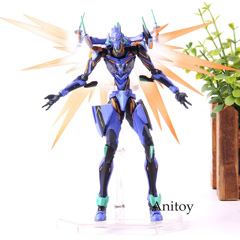 Аниме Revoltech Yamaguchi Evangelion Evolution EVA 01 Final модель Фигурка Евангелион ПВХ Коллекционная модель игрушки