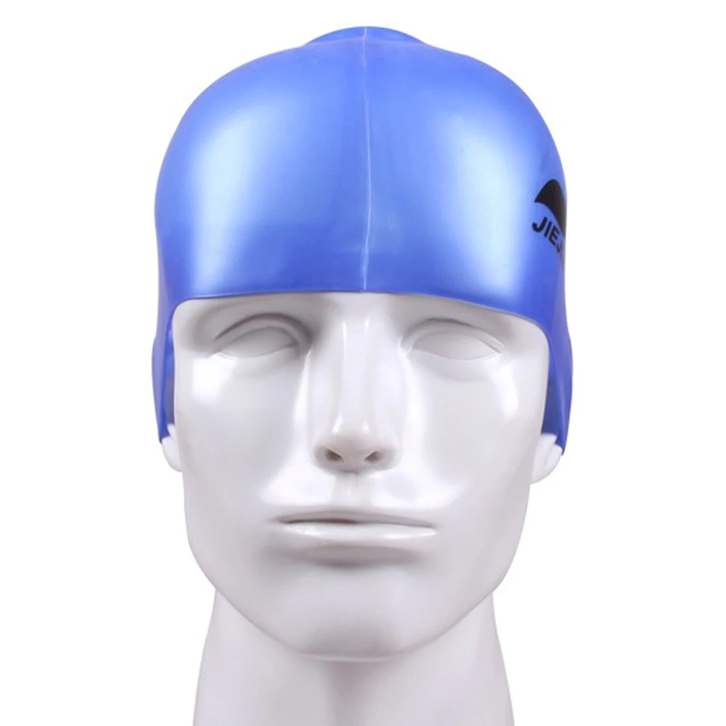 Safety Adult Kids Silione Swimming Hats Universal Swimming Head Wear for Water Sports Beach Swim Surfing Diving Snorkeling