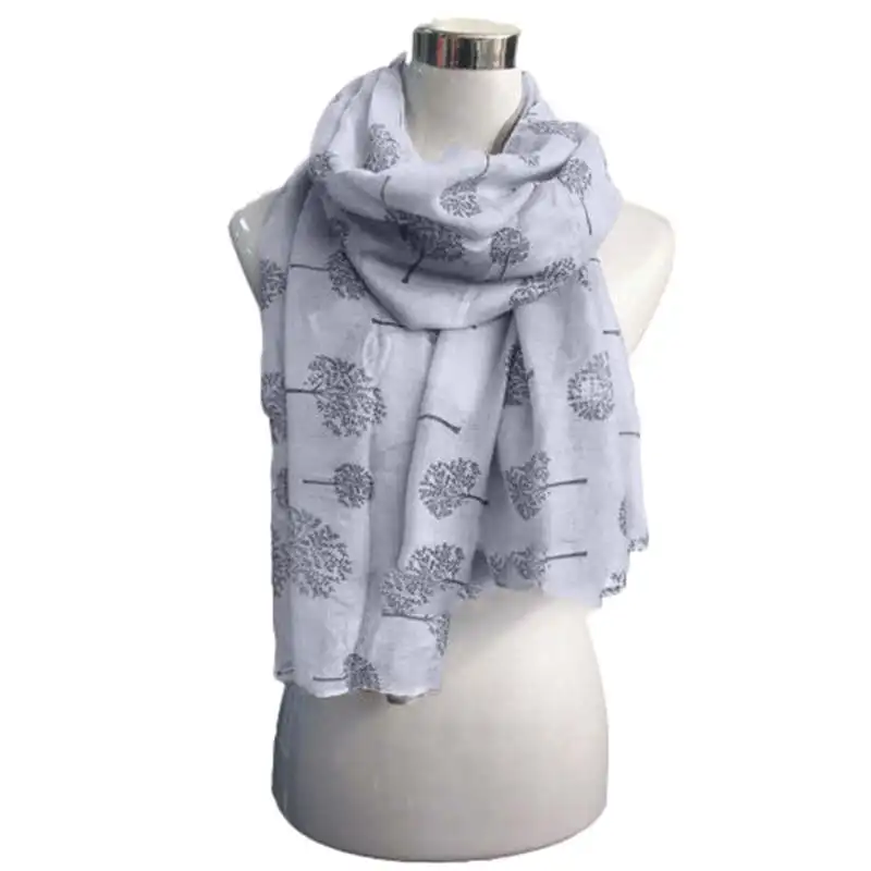 Women Printed Bicycle Soft Chiffon Shawl Wrap banda palatine women's scarves handkerchief hijab scarf 40MA0418