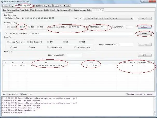 Недорогой uhf USB, rfid-считыватель 10 см до 2 м средний диапазон Поддержка windows 7/luunix с c# язык в sdk