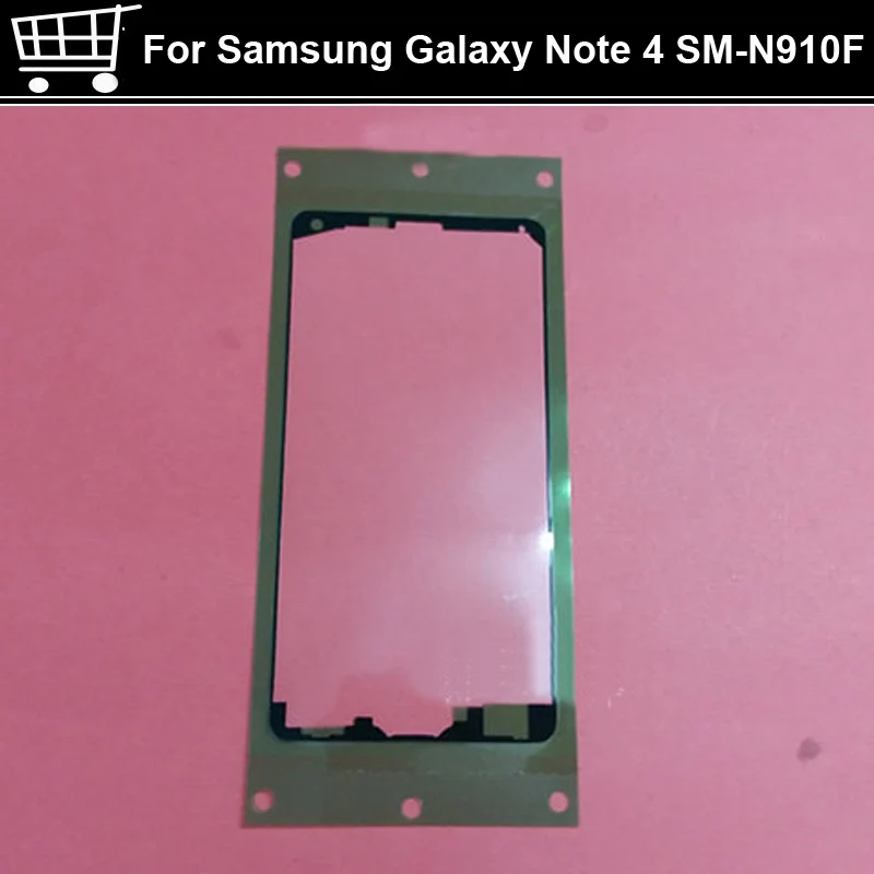 Клейкая наклейка на переднюю рамку 3M для Samsung Galaxy Note 4 SM N910F 3M|3m adhesive sticker|samsung