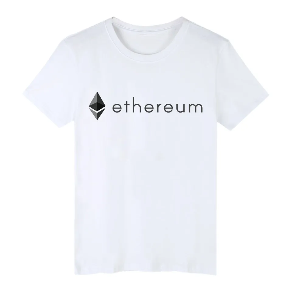 LUCKYFRIDAY ethereum fitness t-shirt Men women black/white camiseta t shirts causual T Shirt xxs-xxxxl ethereum LUCKYFRIDAY ethereum fitness t-shirt Men women black/white camiseta t shirts causual T Shirt xxs-xxxxl ethereum