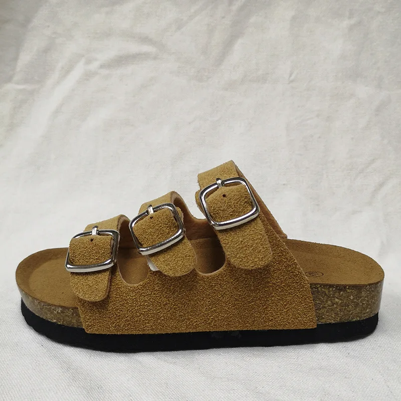 New casual boys Kids Slippers Summer Beach Children Cork Sandals Family Shoes Toddler Barefoot Flats Girls Slipper