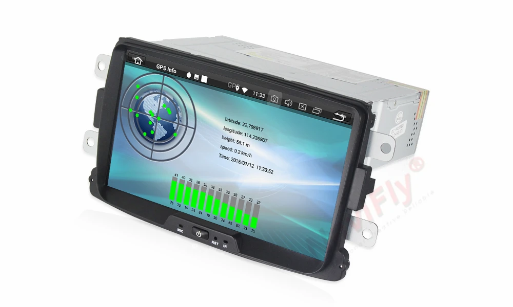 Discount 4GB+32GB Android 8.0 car dvd radio for Lada Xray 2/ RENAULT Dacia/Duster/Logan/Sandero car gsp system multimedia player 8" HD 14