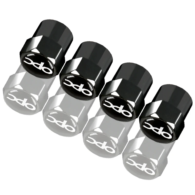 

4pcs Excellent Auto Wheel Tire Valve Stem Caps For Opel Opc Astra D G H V Badge Corsa Insignia Car Accessories Car-Styling