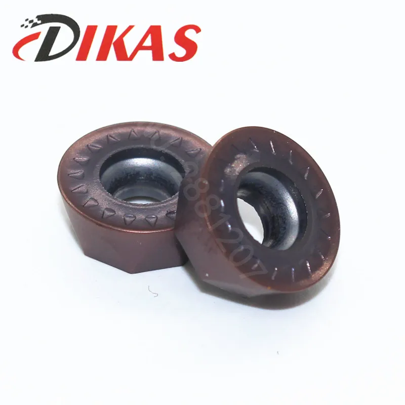 

Free Shipping RPMT1204MOE-JS VP15TF Mitsubishi Milling Cutter Carbide Insert Milling Machine Tool