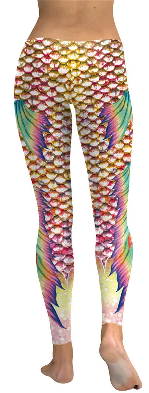 Gold mermaid scale legging (2)