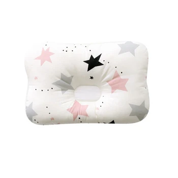

Baby Pillows White Color Dots Hearts Pattern Infant Anti Roll Cotton Cushion Baby Prevent Flat Head Positioner Pillow Newborn