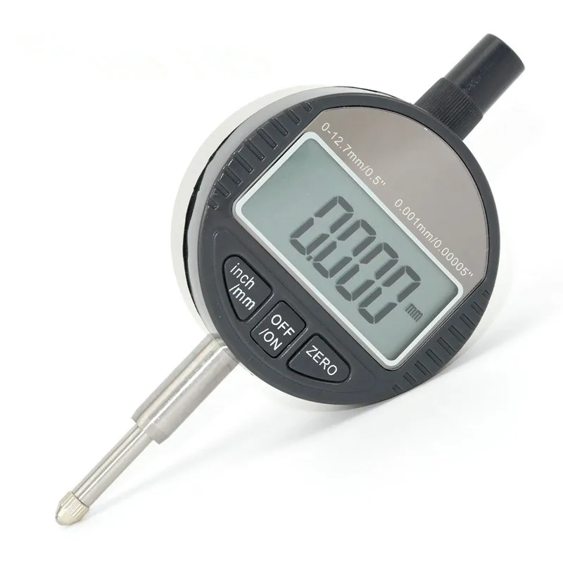 Digital DIAL INDICATOR Range 0-12.7mm 0-25.4mm Precision 0.01mm 0.001mm Electronic Micrometer Micrometro Gauge Caliper Tester 6