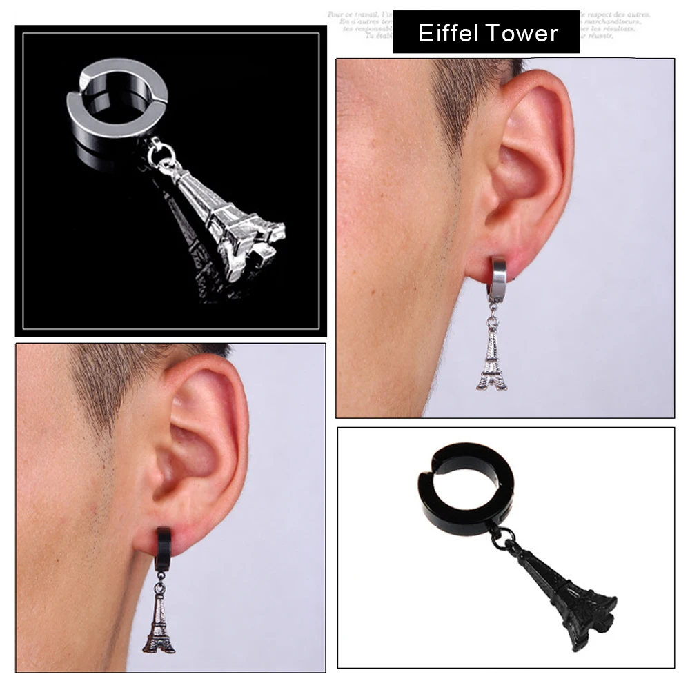 ZP-ES012-4-7 Eiffel Tower Earring