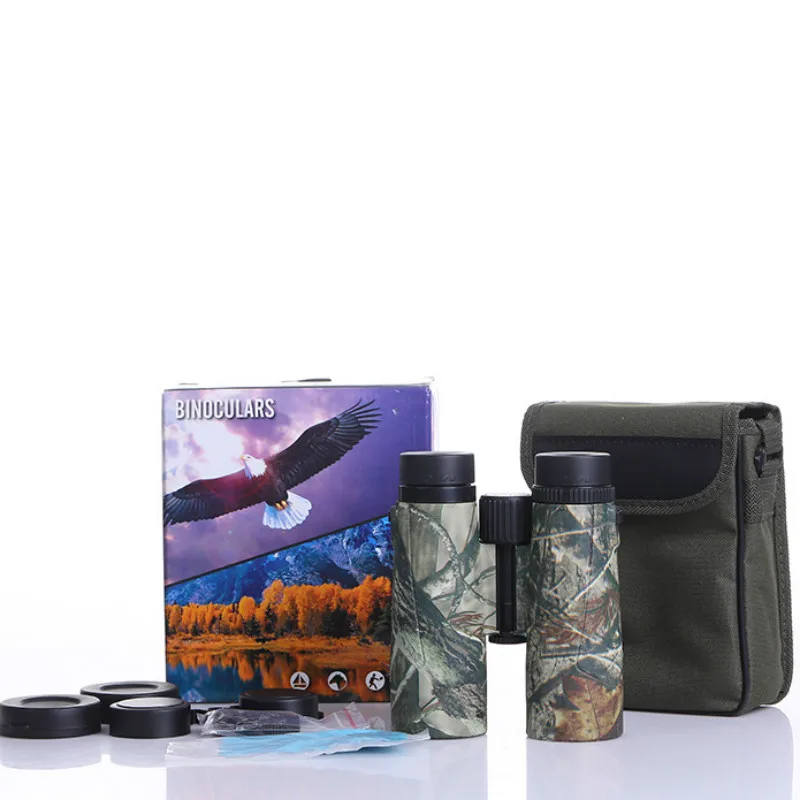 Visão de Alta Qualidade sem Ocular Camuflagem Militar Binóculos Caça Profissional Telescópio Zoom Infravermelho hd 10x42 6 Cheap Telescópio e binóculos