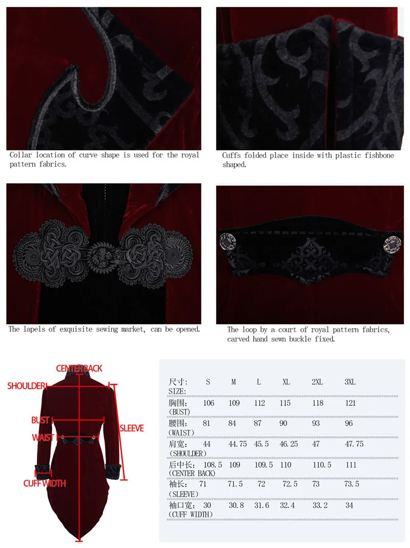 CT02202 size chart