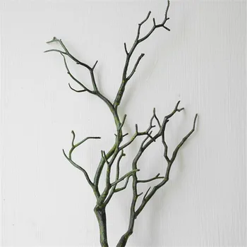 

Fake Plant Artificial Flowers Branches Bifurcated Antlers for Wedding Home Xmas Showcase Display Flower 4 Colors Available