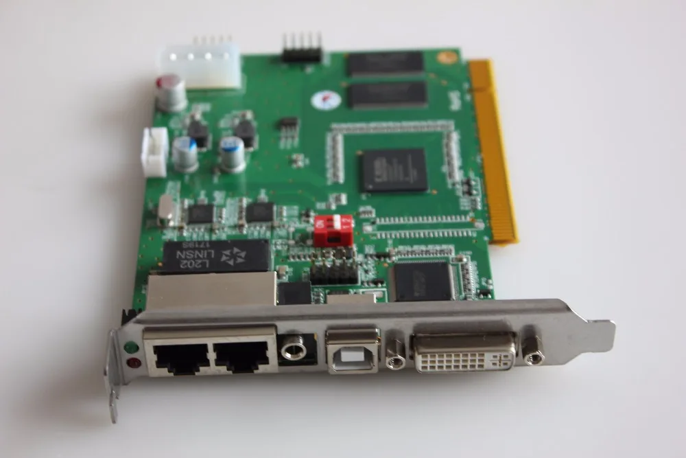 LINSN TS802D полноцветная светодиодная видеокарта TS802 синхронная TS802|Запчасти к