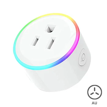 

Mini Smart Socket Wifi Smart Plug with Light for ALEXA Voice Assistant DU55