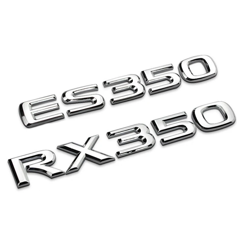 

For Lexus rx nx RX300 RX330 GS300 IS200 IS250 CT200H Car Body Emblem Sticker Auto Rear Badge Decals Fashion Automobile Styling